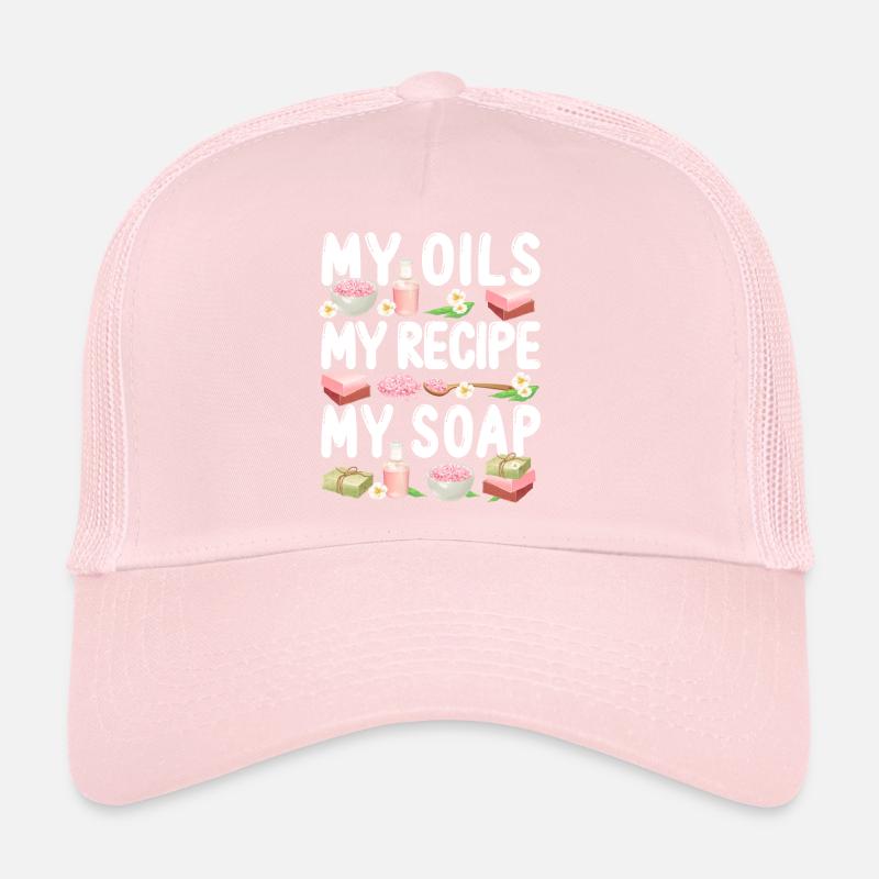 Fabrication de savon Artisanat Mes Huiles Mon Casquette trucker 