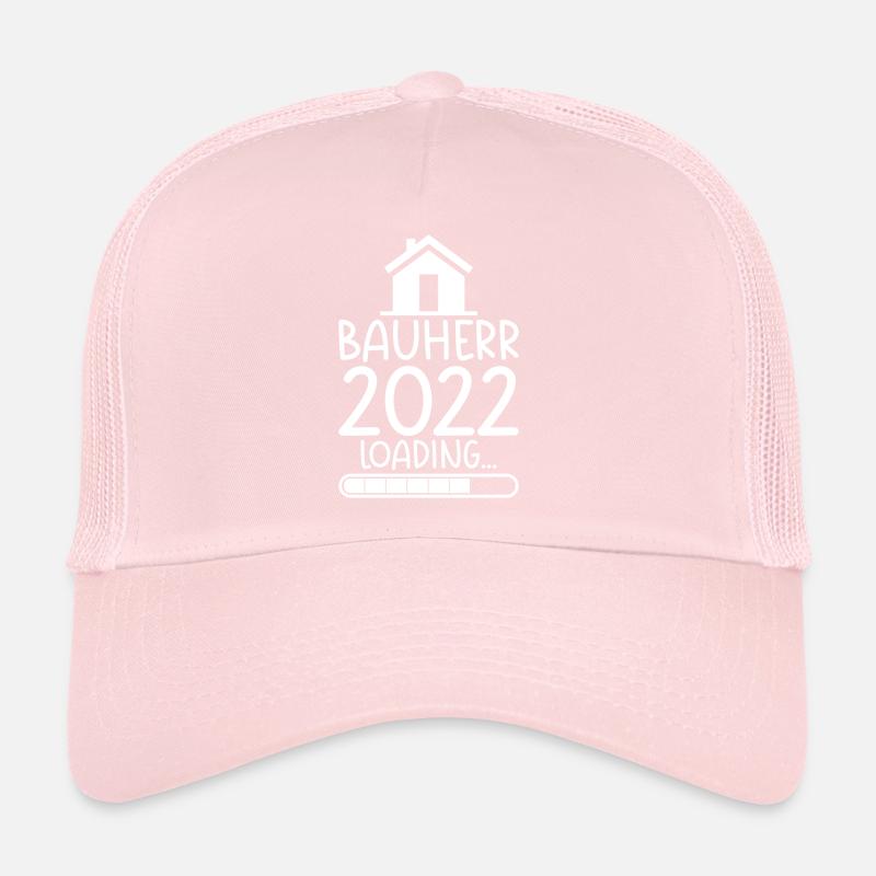 Bauherr 2022 Loading Grundsteinlegung Hauseigentüm Trucker Cap