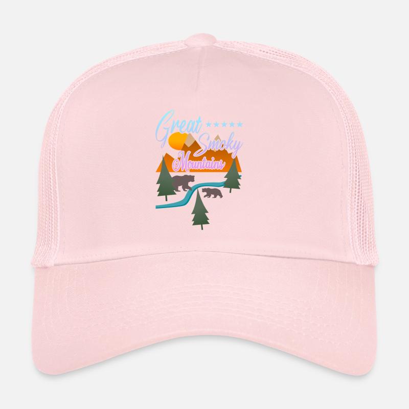 Great Smoky Mountains Bears Trucker Cap