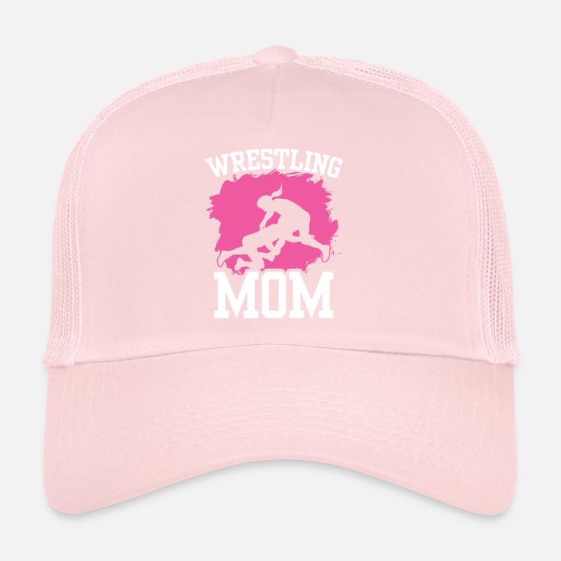 Wrestling Mama Ringer Wrestler Ringen Ringkampf Trucker Cap