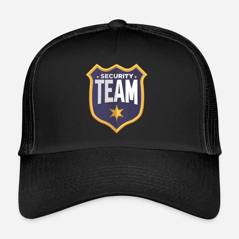 Équipe de sécurité Équipe de sécurité Sécurité Du videur Casquette trucker 