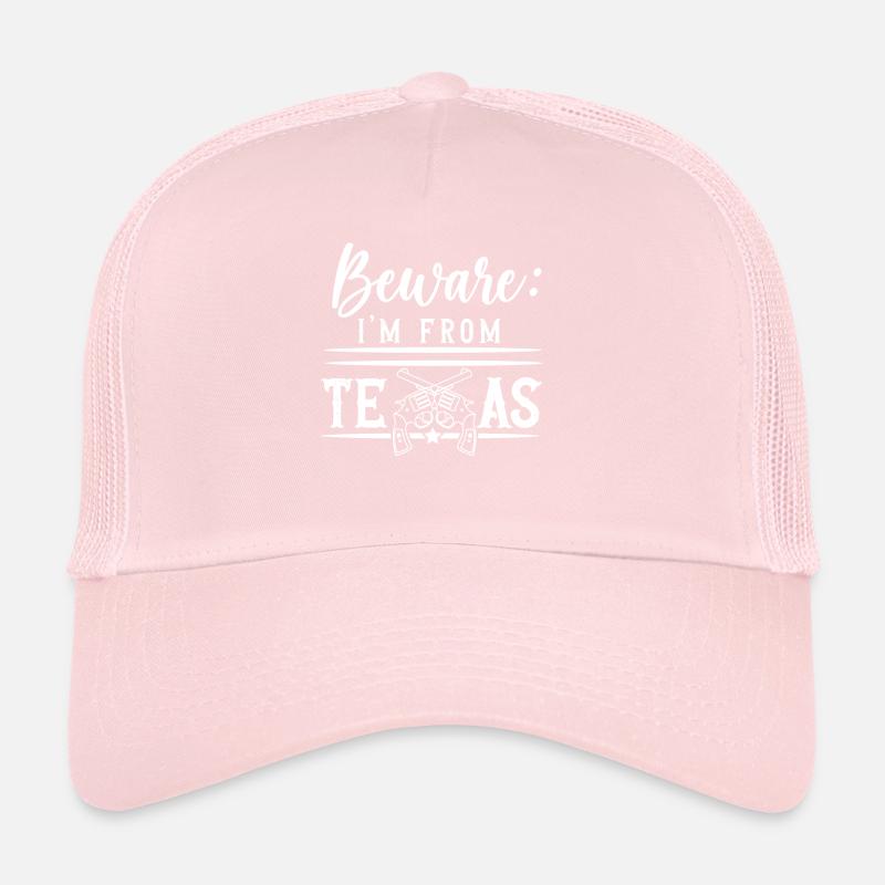 Vorsicht Ich Bin Aus Texas Texanisch Texaner Trucker Cap
