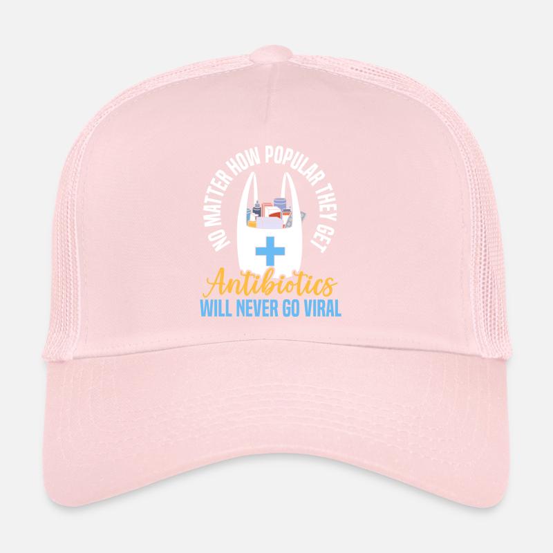 Les antibiotiques ne deviendront jamais viraux Pharmacien Casquette trucker 