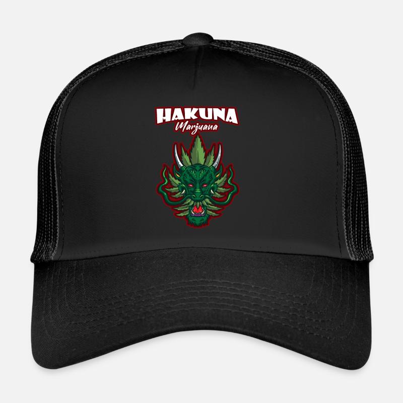 Hakuna Marijuana Funny Weed Smoking Pothead THC Trucker Cap
