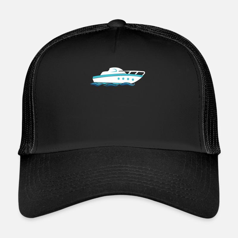 Conception de bateaux à moteur pour les plaisanciers à moteur Casquette trucker 