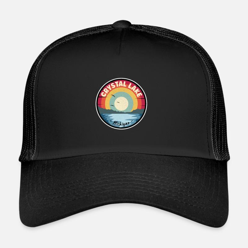 Crystal Lake Michigan coloré Casquette trucker 