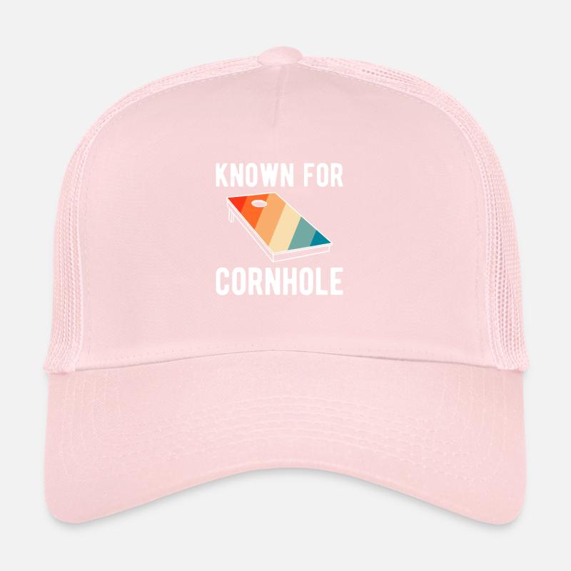 Connu pour cornhole shirt gift Casquette trucker 