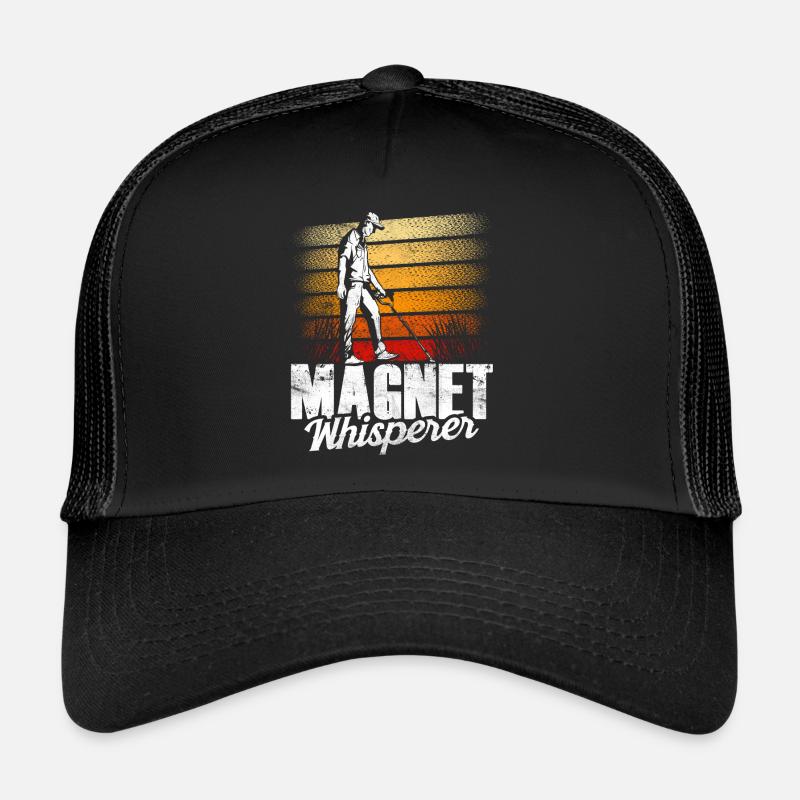 Magnetflüsterer Magnetfischen Magnetfischer Trucker Cap