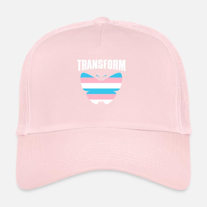 Chemise Transform Butterfly Trans Kid Casquette trucker 