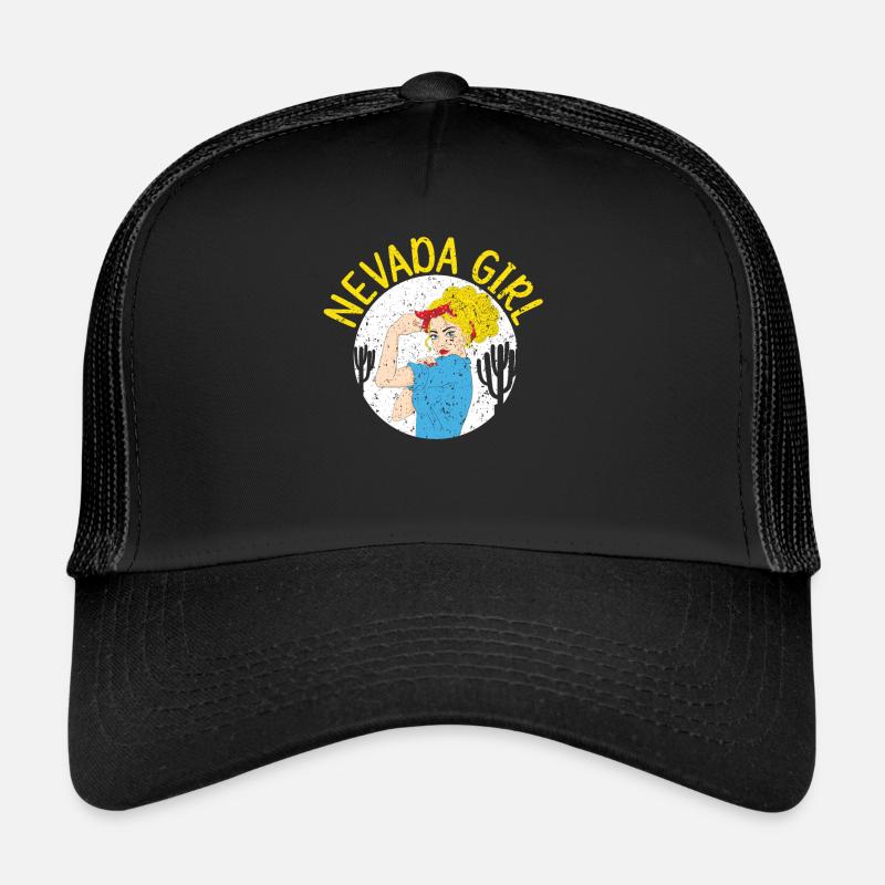 Nevada Mädchen USA Amerika Nevadaner Trucker Cap