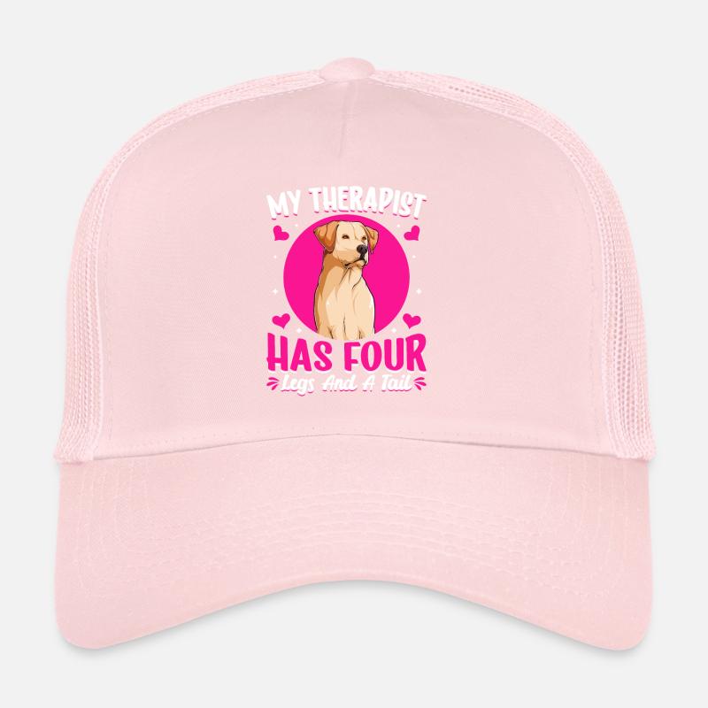 Labrador Retriever Therapeut Hat Vier Beine Trucker Cap