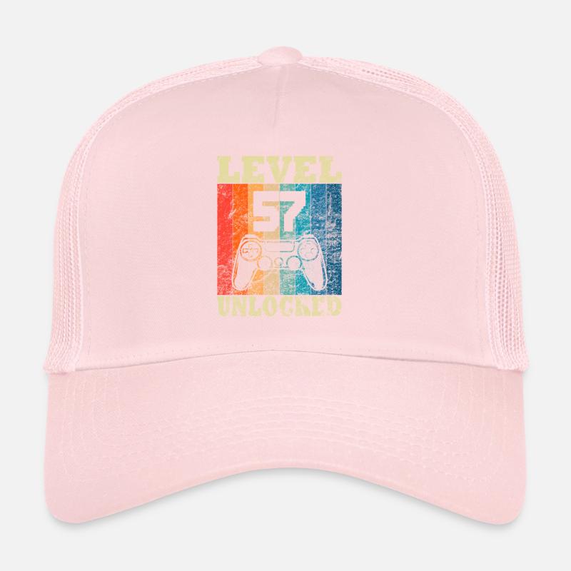 Joyeux anniversaire - 57e anniversaire pour les joueurs Casquette trucker 