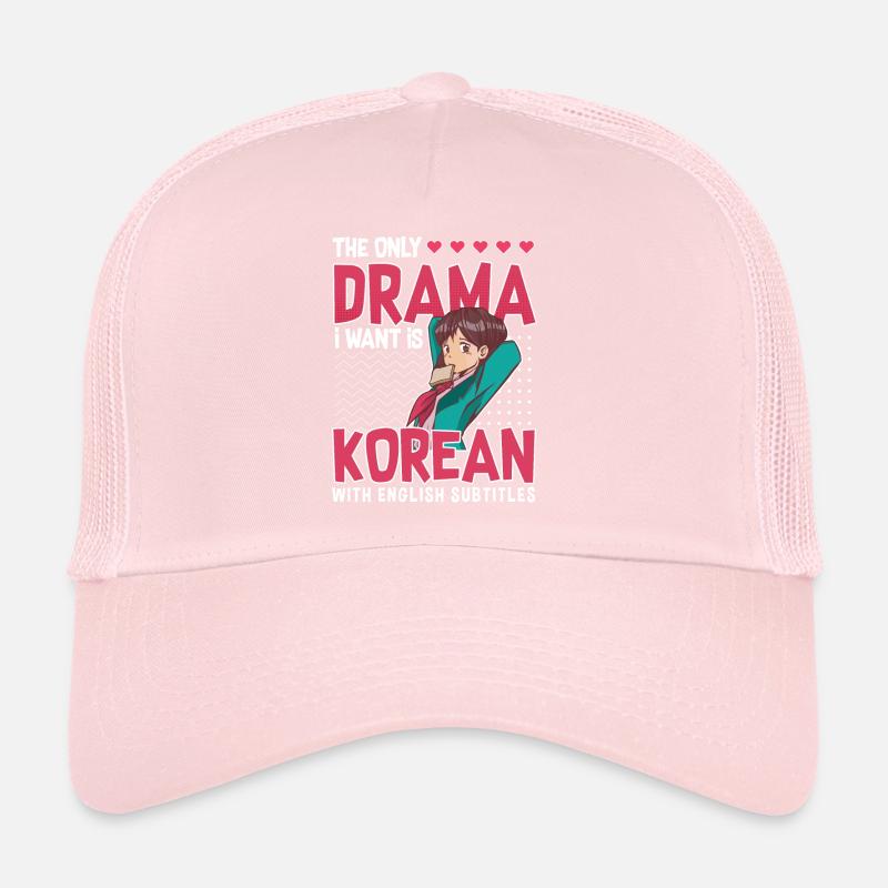 Design pop coréen pour un fan de mode K-Pop Casquette trucker 