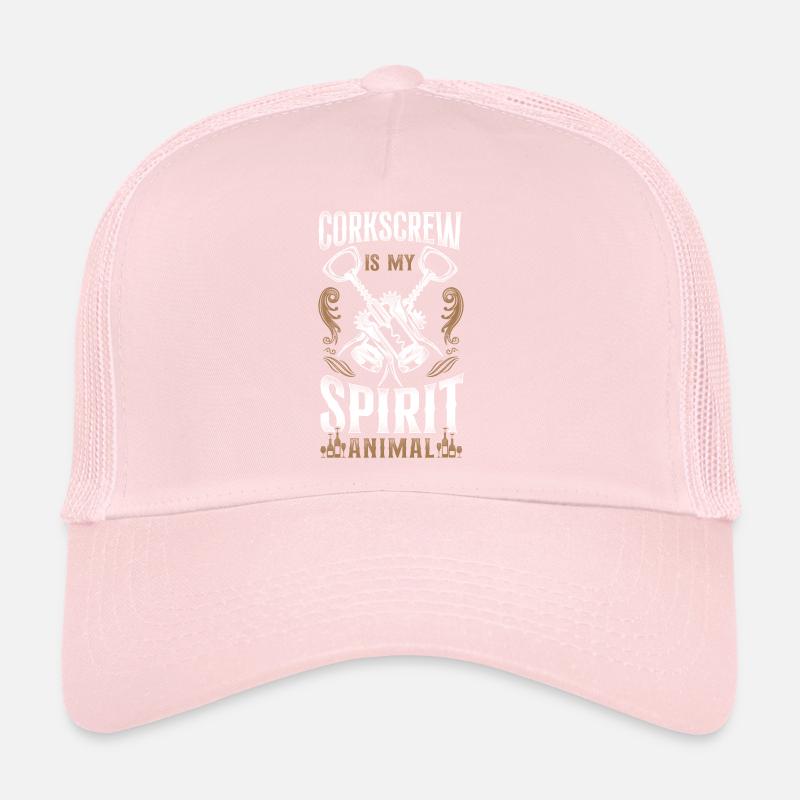 Dégustation de vin de sommelier Casquette trucker 