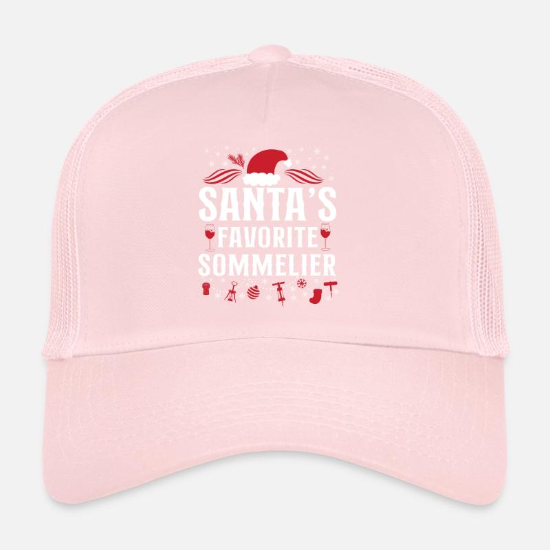Dégustation de vin de sommelier Casquette trucker 