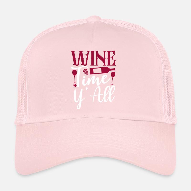Dégustation de vin de sommelier Casquette trucker 