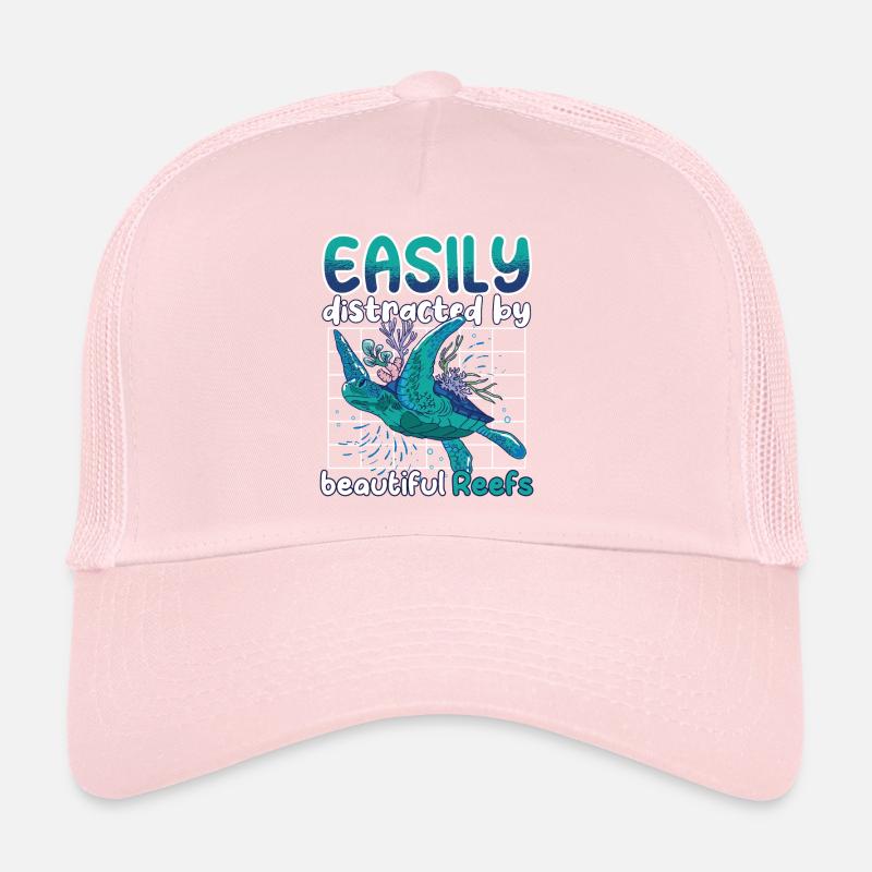 Marine Science Design for an Ocean Student Trucker Cap