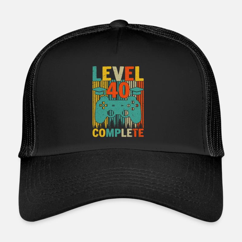 Niveau 40 Complété Casquette trucker 