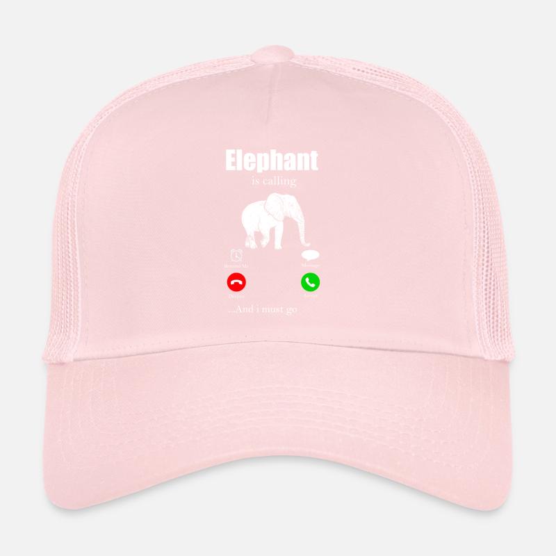 Éléphant Éléphant Éléphant Proboscis Zoo Cirque Casquette trucker 