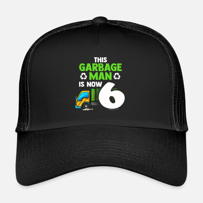 Müllauto Müllmann Recycling 2. Geburtstag Trucker Cap