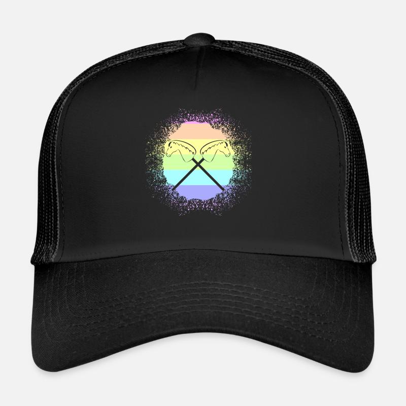 Cheval de loisir Steckenpferd Hobbyhorse Casquette trucker 