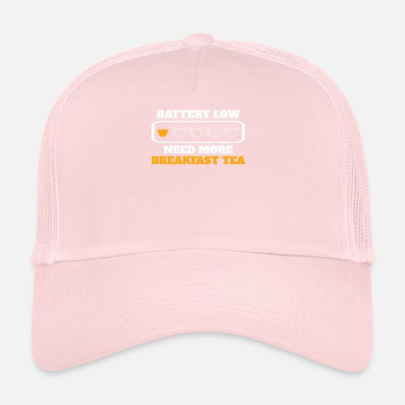 Drôle de thé de petit-déjeuner disant Casquette trucker 