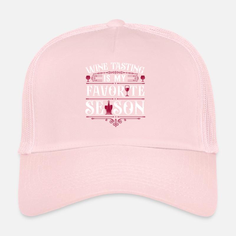 Sommelier Wine Drinking Tasting Trucker Cap