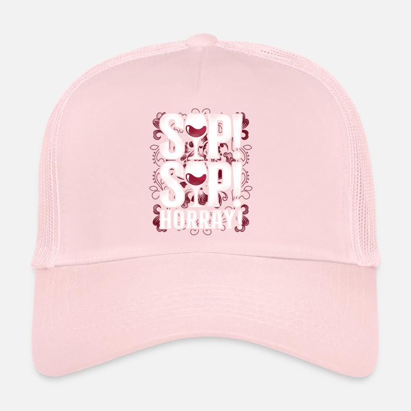 Dégustation de vin de sommelier Casquette trucker 