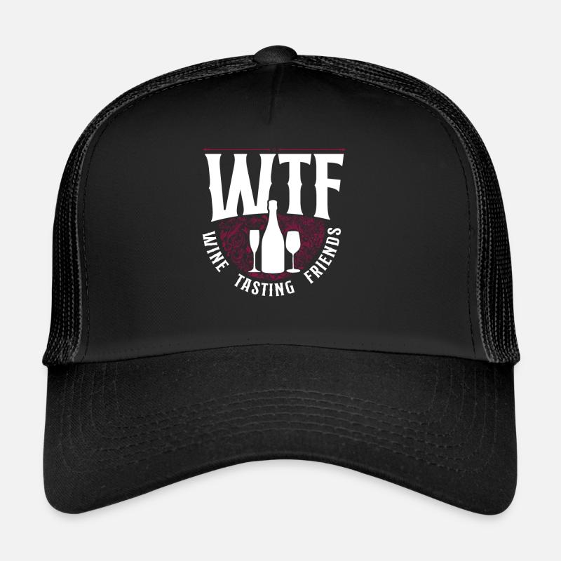 Dégustation de vin de sommelier Casquette trucker 