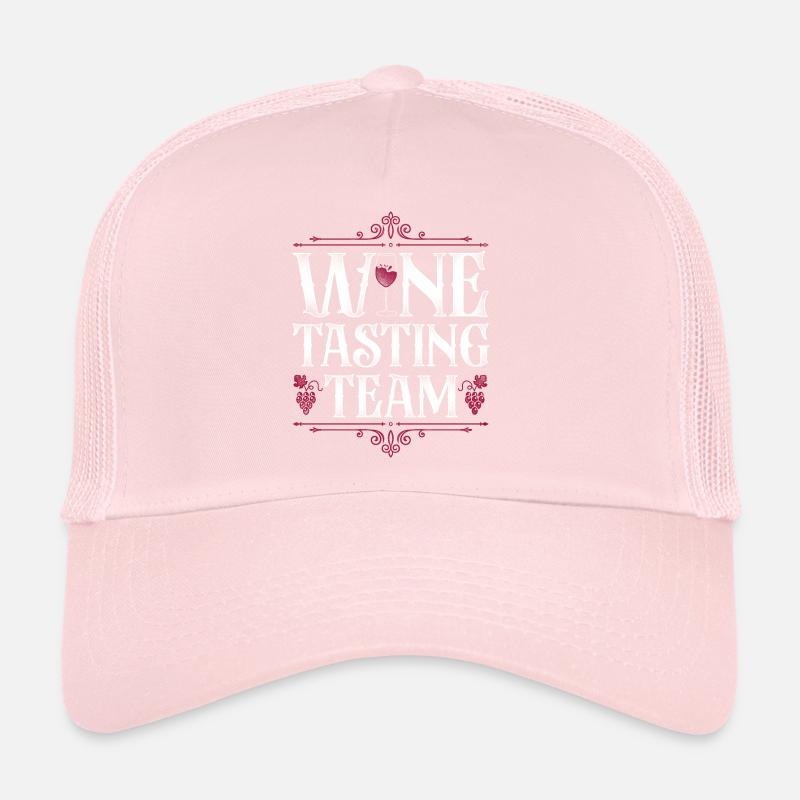 Dégustation de vin de sommelier Casquette trucker 