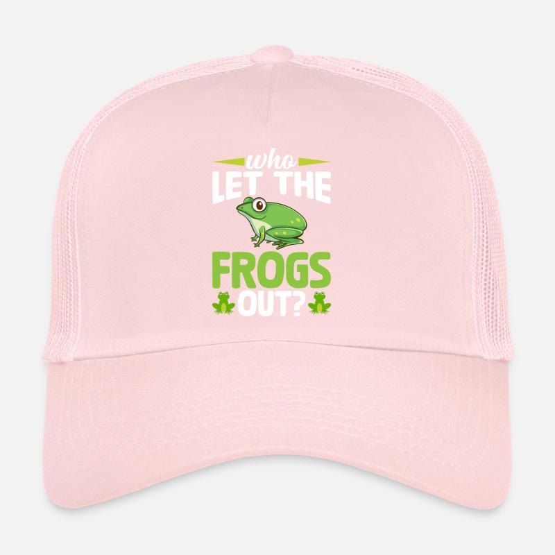 Qui a laissé sortir les grenouilles? Drôle de grenouille Casquette trucker 