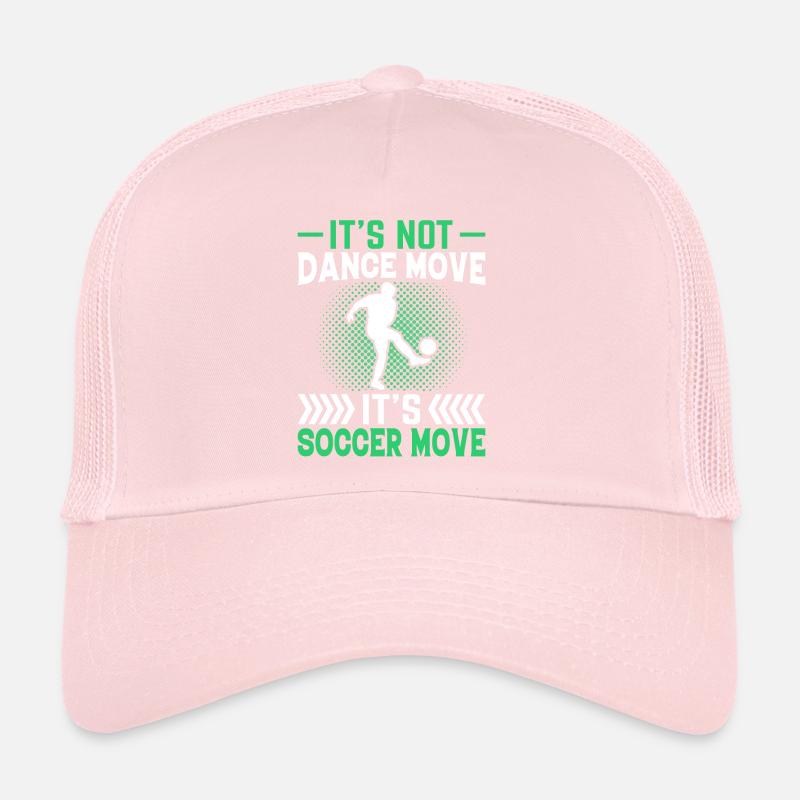 Not dancing, but moving football Fun Trucker Cap