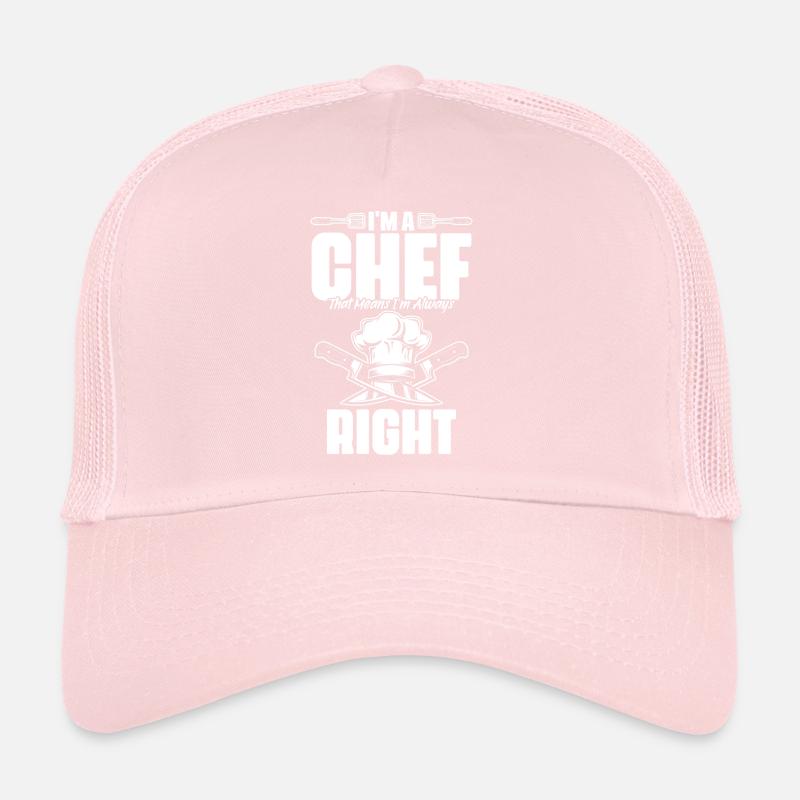 I'm A Chef Funny culinary humor for a Trucker Cap