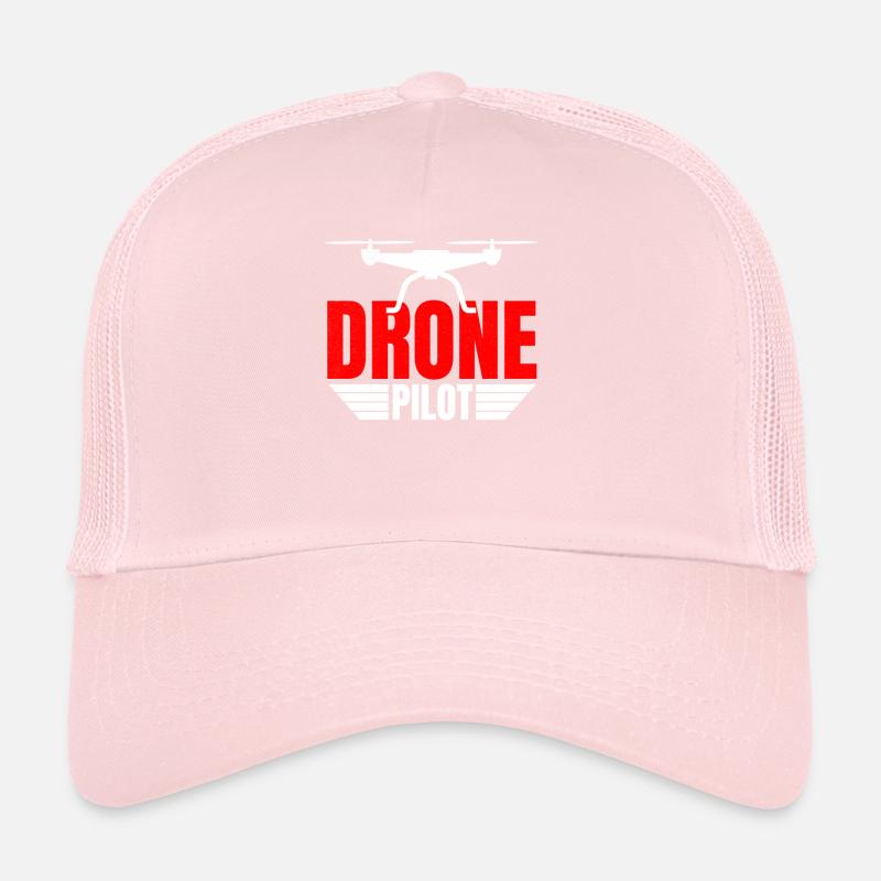 Drone Drone Pilote Drone Opérateur Quadcopter Casquette trucker 