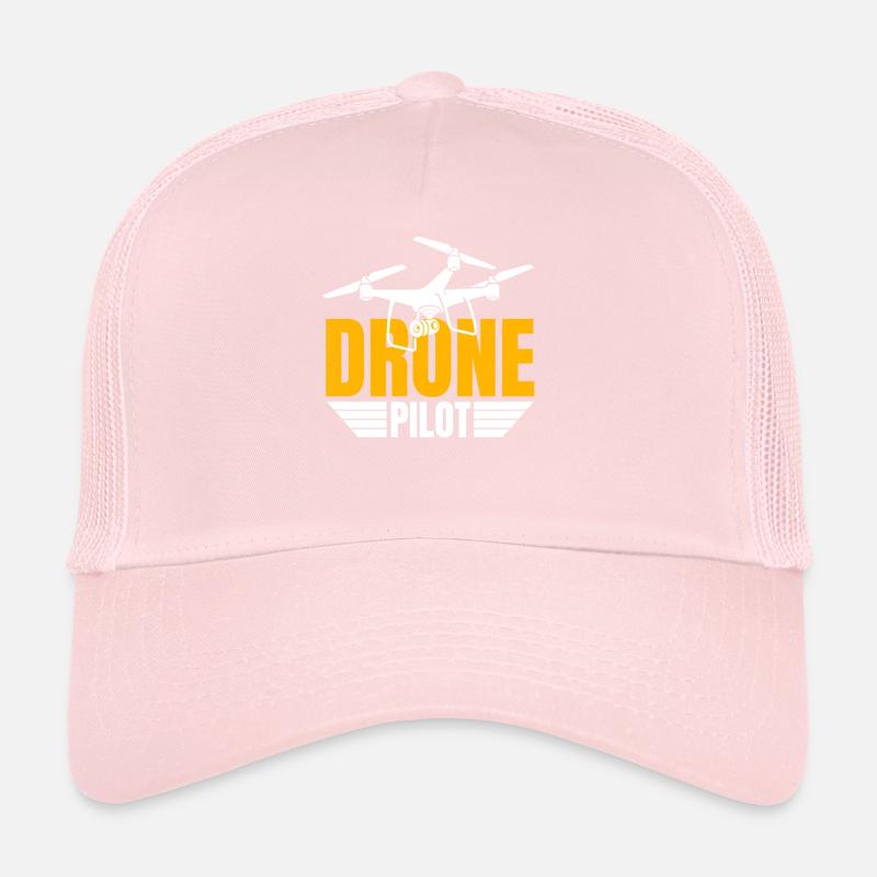 Drone Drone Pilote Drone Opérateur Quadcopter Casquette trucker 