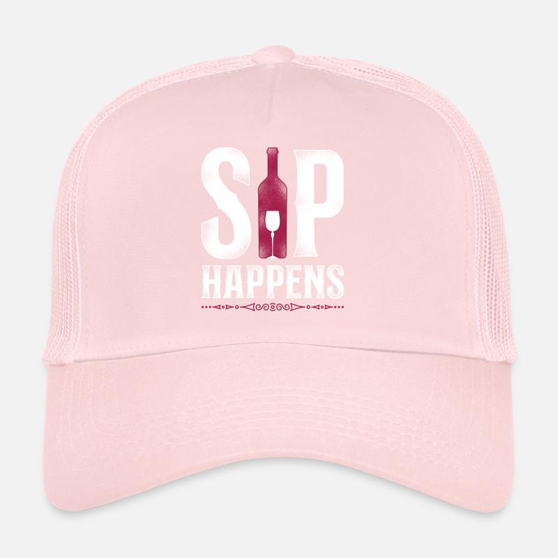 Dégustation de vin de sommelier Casquette trucker 