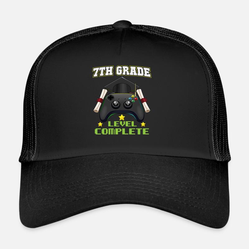 7th Grade Level Complete Middle School Graduation Casquette trucker 