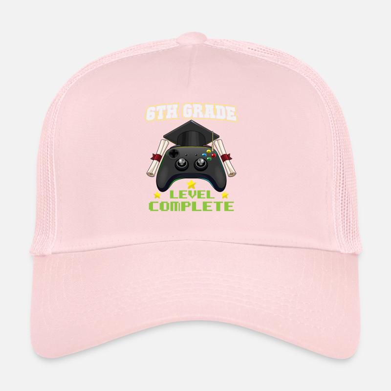 6th Grade Level Complete Middle School Graduation Casquette trucker 