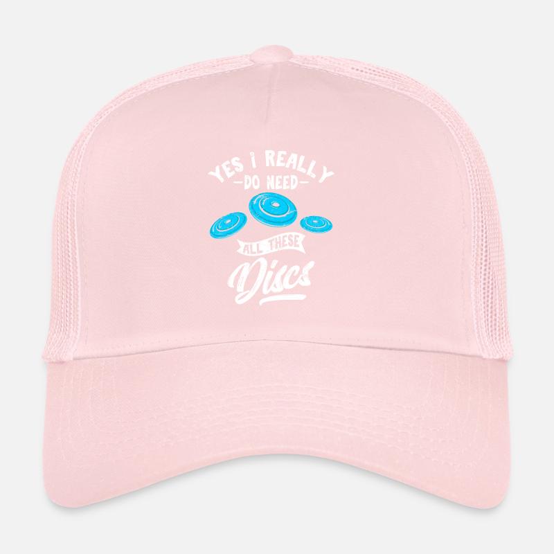 Yes I Really Do Need All These Discs Disc Golf Fri Trucker Cap