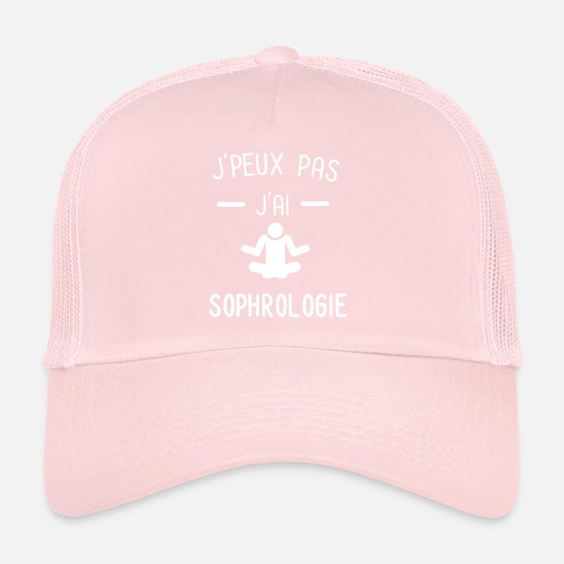 Je peux pas j'ai sophrologie Casquette trucker 