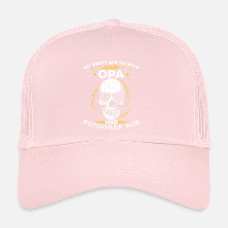 Opa Fotograf - So sieht ein richtig cooler Opa und Trucker Cap