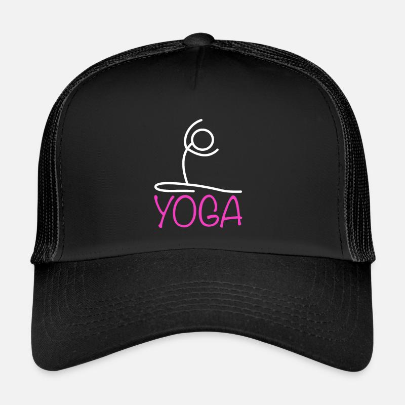 Yoga Figure Casquette trucker 