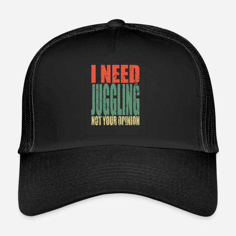 Jongler en disant drôle Casquette trucker 