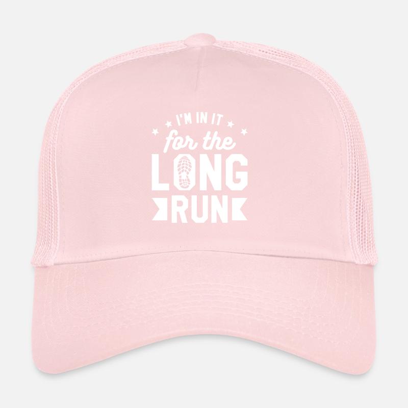 Je suis dedans pour le marathon de longue course Casquette trucker 