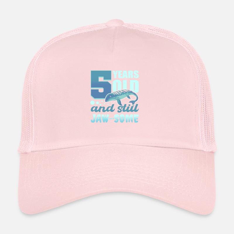 5 ans et encore jaw-Some Mosasaurus Anniversaire Casquette trucker 