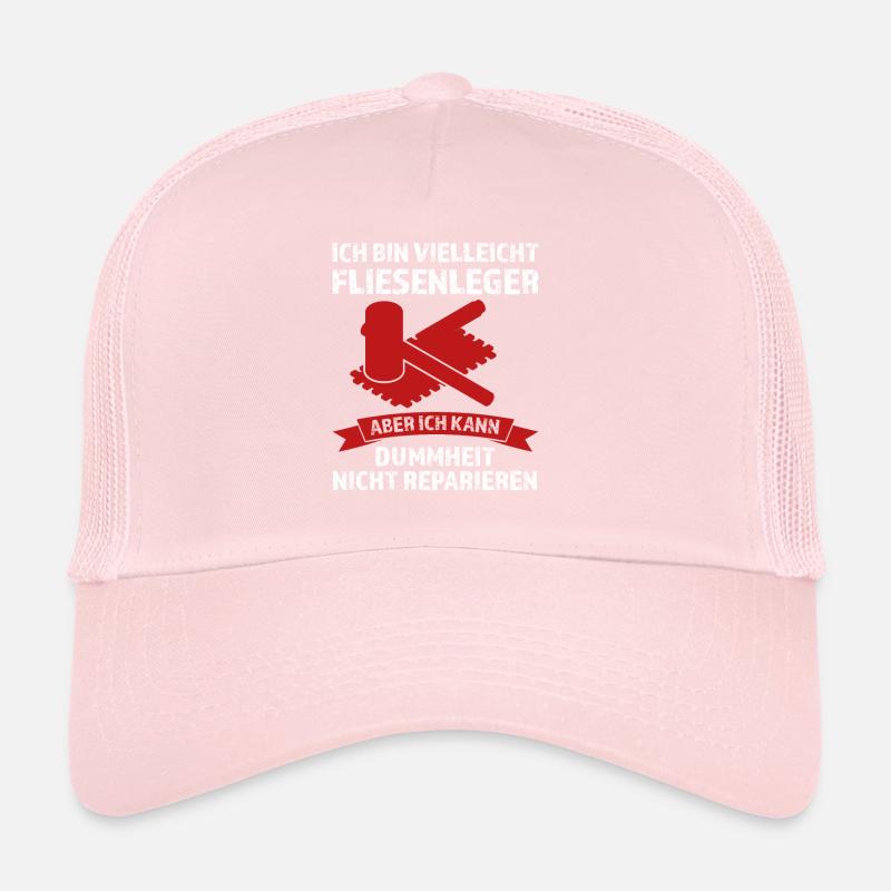 Fliesenleger Beruf Bodenleger Geschenk Trucker Cap