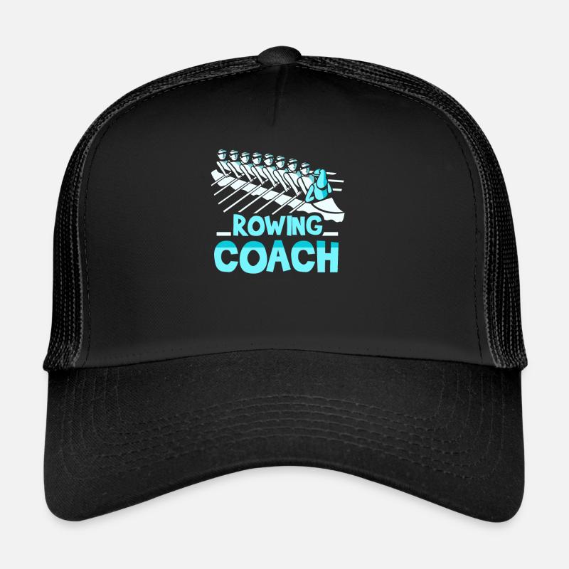 Rudertrainer Trainer Ruderboot Rudern Ruderer Trucker Cap