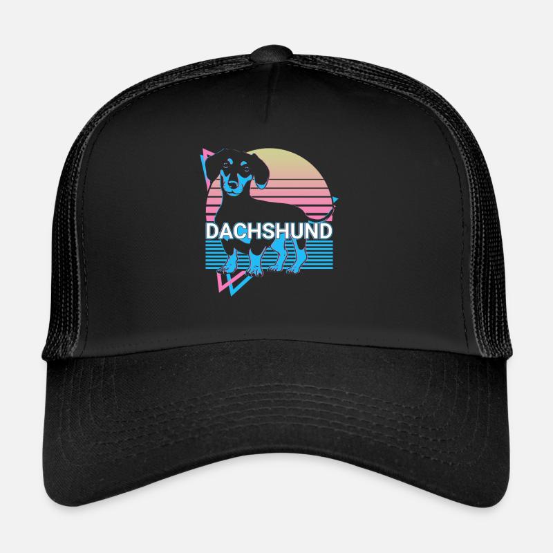 Teckel Rétro Casquette trucker 