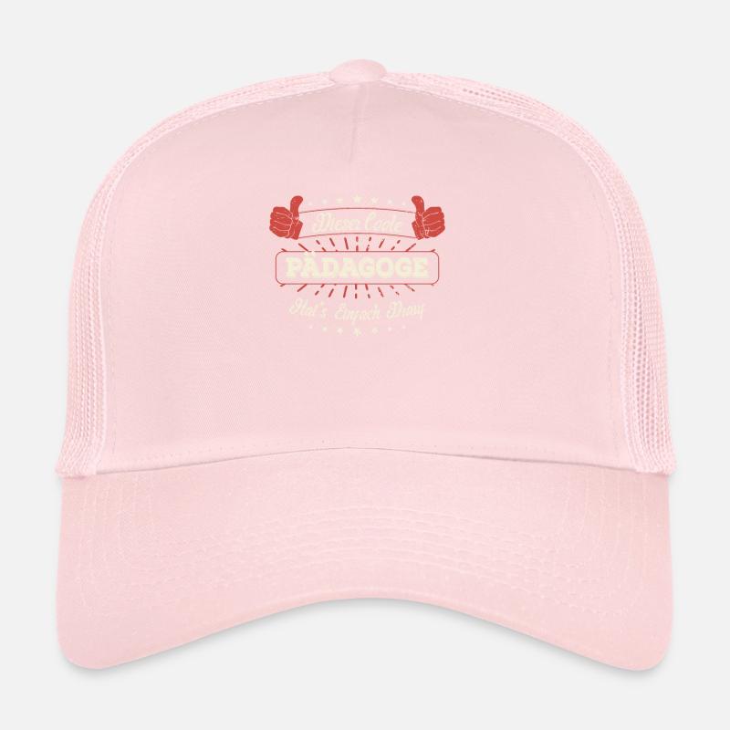 Dieser Coole Pädagoge Geschenk Kollegen Spruch Trucker Cap