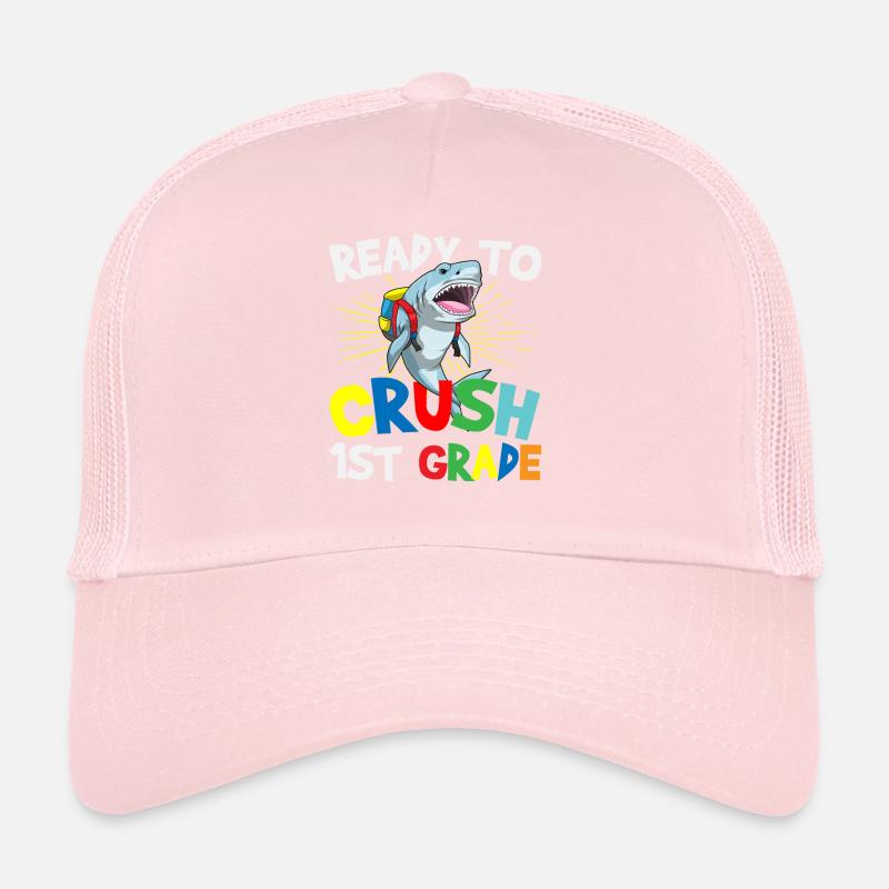 Ready To Crush 1st Grade Elementary School Casquette trucker 